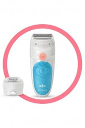 Braun Silk-épil 5 5605 Sensosmart, Kablosuz, Islak&kuru, 3ü 1 Arada Epilatör 81770429 - 5