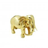 T.Concept İkili Fil Dekorasyon Gold - 2