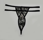 ASM1227 Kadın 2 Li Leopar Tarz Şekiller Sarsıtan String - 6