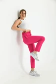 FTZ Women Kadın İki İp Pantolon  Fuşya 30266 thumbnail 3