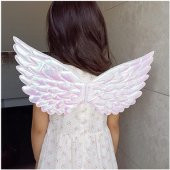 Melek Kanadı Saten Parlak Beyaz 45x25 cm thumbnail 2