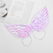 Melek Kanadı Saten Parlak Beyaz 45x25 cm thumbnail 4