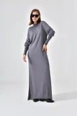 FTZ Women Kadın Düz Basic Tunik  Gri 20677 thumbnail 1