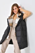 FTZ Women Kadın Şişme Yelek  Siyah RBN4043 thumbnail 4