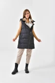 FTZ Women Kadın Şişme Yelek  Siyah RBN4043 thumbnail 6