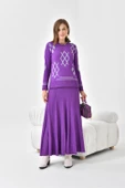 FTZ Women Kadın Etekli Takım  Mor 20559 thumbnail 4