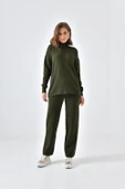 FTZ Women Kadın Basic İkili Takım  Haki 20582 thumbnail 1