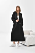 FTZ Women Kadın İki İp Etekli Takım  Siyah 30619 thumbnail 3