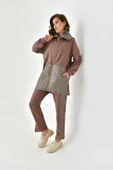 FTZ Women Kadın İki İp Kapitoneli Takım  Kahve 30614 thumbnail 4