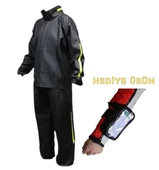 Vexo Pvc Motosiklet Yağmurluk ( MOTOSİKLET KOL TUTUCU ÇANTA HEDİYELİ ) - 1