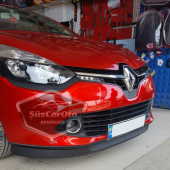 Renault Clio 4 2012-2020 Uyumlu Üniversal Astra H lip Esnek Ön Lip 2 Parça Tampon Altı Dil Karlık Ön Ek - 10