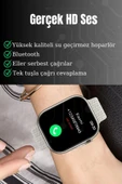 AbaTech İPHONE 7 - İPHONE 8 UYUMLU SMART WATCH HK9 PRO AMOLED EKRAN AKILLI SAAT thumbnail 3