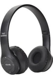 AbaTech SAMSUNG A30 - SAMSUNG A31 UYUMLU P47 WİRELESS BLUETOOTH KABLOSUZ KULAKLIK KATLANABİLİR thumbnail 1