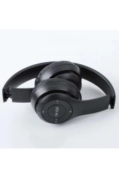 AbaTech SAMSUNG A30 - SAMSUNG A31 UYUMLU P47 WİRELESS BLUETOOTH KABLOSUZ KULAKLIK KATLANABİLİR thumbnail 2