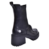 MAMMAMİA 23KB-1315 TOPUKLU MASKÜLEN CHELSİ DERİ KADIN BOT thumbnail 4