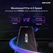 Hiksemi Future Lite 2TB 7300MB/s - 6350MB/s Gen4x4 PCI-e NVMe M.2 2280 SSD - 3