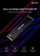Hiksemi Future Lite 2TB 7300MB/s - 6350MB/s Gen4x4 PCI-e NVMe M.2 2280 SSD - 8