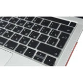 MacBook Pro Touch Bar Klavye Koruyucu Rusça Baskılı Silikon Ters L Enter 13-15 İnç thumbnail 2