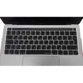 MacBook Pro Touch Bar Klavye Koruyucu Rusça Baskılı Silikon Ters L Enter 13-15 İnç thumbnail 3