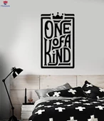 Oturma Odası, Ofis, Dükkan Duvar Sticker Kelimeler Alıntı Taç Bir Tür Çıkartma - 1
