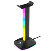 GamePower EliteRack RGB Gaming USB3.0 Oyuncu Kulaklık Standı - 2