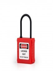 38 MM ÇENE PLASTİK EMNİYET ASMA KİLİT - 1