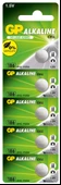 GP GP186-C5 LR43 AG12 Alkalin Düğme Pil 5'li Paket - 1