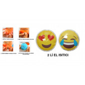 EMOJİ ŞEKİLLİ CEP SOBASI,EL ISITICI,2 ADET SICAK SU TORBASI PVC  9cm - 1