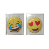 EMOJİ ŞEKİLLİ CEP SOBASI,EL ISITICI,2 ADET SICAK SU TORBASI PVC  9cm - 5