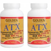 GOLDEN ARİZONA ATX Glucosamine Chondroitin Msm 2 KUTU 400 TABLET thumbnail 1