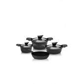 CVS Dn 20028 7pcs Döküm Tencere Seti(18-24-26CM)tava 26 Cm Dir 20008 - 1