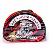 Autokit 600 Amper Akü Takviye Kablosu 2 Metre - 1