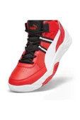 Puma Rebound Future NextGen Unisex Spor Ayakkabı Kırmızı Beyaz Siyah 36-48 thumbnail 5