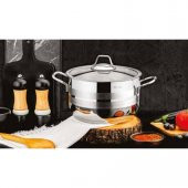 Özlife Ekin 40x26 Çelik Tekli Tencere Sade 31 Litre - 4026 - 1