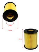 Ford Focus III Boru Tip 2012-2018 Hava Filtresi - 2