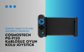 Cosmostech PG-9120 Kablosuz Mobil ve Tablet Oyun Kolu Gamepad Controller, Android Uyumlu thumbnail 2
