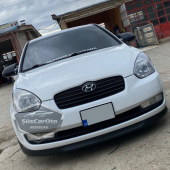 Hyundai Accent Era 2006-2012 Uyumlu Üniversal Astra H lip Esnek Ön Lip 2 Parça Tampon Altı Dil Karlık Ön Ek - 5