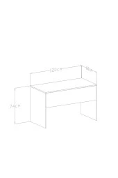 Givayo Mobilya Crow Çalışma Masası Royal - 4