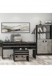 Givayo Mobilya Orion Ofis Çalışma Masası Royal Mermer Efes Mermer - 2