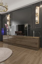 Givayo Mobilya River Tv Ünitesi Ceviz 180 Cm - 1