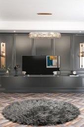 Givayo Mobilya Milan Tv Ünitesi Duvara Monte - Ayaklı Kullanım 240 Cm - 2