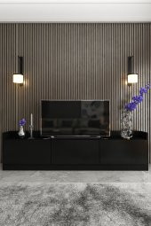 Givayo Mobilya Odin Tv Ünitesi Siyah 184 Cm - 2