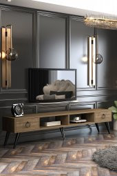 Givayo Mobilya Lima Tv Ünitesi Ceviz 180 Cm - 1