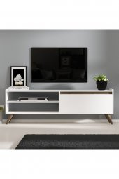 Givayo Mobilya Lupin Tv Ünitesi Ceviz Beyaz - 1