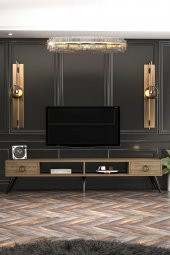 Givayo Mobilya Lima Tv Ünitesi Ceviz 180 Cm - 2