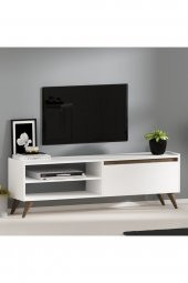 Givayo Mobilya Lupin Tv Ünitesi Ceviz Beyaz - 2