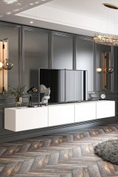 Givayo Mobilya Givayo Milan Tv Ünitesi  Duvara Monte - Ayaklı Kullanım 240 cm - 1