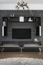 Givayo Mobilya Albena Tv Ünitesi Altın Bant - 2