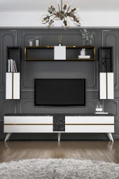 Givayo Mobilya Albena Tv Ünitesi Altın Bant - 3