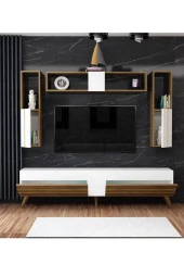 Givayo Mobilya Assos Tv Ünitesi Ceviz Beyaz - 4